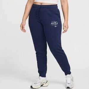 Nike Sportswear Club Women's Fleece Pants/navy blue/size XXL